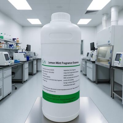 ডিফিউজার এবং মোমবাতিগুলির জন্য IFRA- সম্মত দীর্ঘস্থায়ী লেমন মিন্ট সুগন্ধি তেল - প্রয়োজনীয় তেল